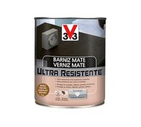 V33 - Barniz ultra resistente mate roble oscuro 0,75l