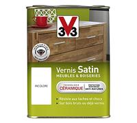 V33 - Esmalte interior satinado para muebles y maderas (incoloro, 2,5 L)