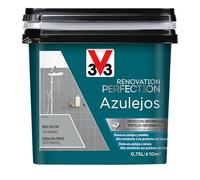 V33 Esmalte Renovation Perfection Azulejos Gris Delfín Satinado 0,75L