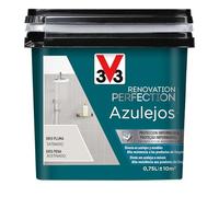 V33 Esmalte Renovation Perfection Azulejos Gris Pluma Satinado 0,75L