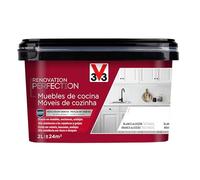 V33 Esmalte Renovation Perfection Cocina Blanco Algodón Satinado 2L