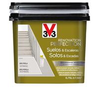 V33 Esmalte Renovation Perfection Suelos Gris Perla Satinado 0,75L