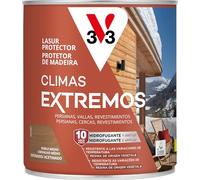 V33 Lasur Protector Climas Extremos Satinado Roble Medio 0,75L