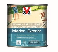 V33 PINTURA SUELOS INTERIOR EXTERIOR GRIS OSCURO SATINADO 0,5L