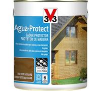 V33 - Protector decorativo agua protect roble oscuro 2,5l