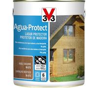 V33 Protector Decorativo De La Madera Agua Protect Mate Roble Oscuro 0,75L
