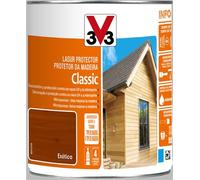 V33 Protector Decorativo De La Madera Classic Satinado Exótico 0,75L