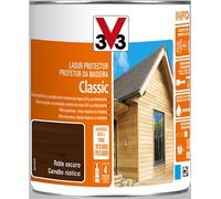 V33 Protector Decorativo De La Madera Classic Satinado Roble Oscuro 0,75L