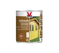 V33 V3 PROTECTOR DECORATIVO DE LA MADERA JARDÍN MATE SAPELI 0,75L
