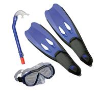 V3Tec Cancun Set de Snorkel Esnórquel -set Con Fluido Y Máscara de Submarinismo