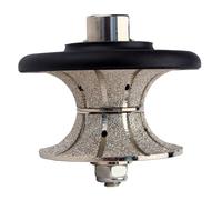V40 - Brocas de punta redonda de 40 mm para rebajadora de mano con rosca de 5/8-11 para encimera de granito