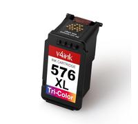 v4ink CL-576XL 576XL Reemplazo compatible para Canon CL576XL CL576 (1 color | CL 576XL Cartuchos de impresora compatibles de repuesto para Canon PIXMA TS3750i TR4755i TS3550i TS3551i TS3751i TS3752i