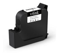 v4ink Reemplazo del cartucho de tinta EB22B-L del solvente original compatible para la impresora de inyección de tinta portátil BENTSAI B35 B85 (negro, 1-Pack)