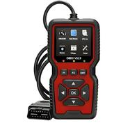 V519 Escáner OBD2 Coche Profesional, Diagnosis OBDII EOBD, Lector y Borrador de Códigos de Error Motor, Check Engine, Datos en Tiempo Real, I/M Ready, ITV