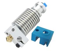 V6 J-Kopf Alle Metall Hotend -Titan Kupfer Bimetall Heatbreak Messing Düse 0.4mm Kompatibel mit Voron 2.4 oder Trident Prusa i3 MK3 MK3S MK2S 3D Drucker Zubehör