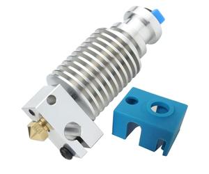 V6 J-Kopf Alle Metall Hotend -Titan Kupfer Bimetall Heatbreak Messing Düse 0.4mm Kompatibel mit Voron 2.4 oder Trident Prusa i3 MK3 MK3S MK2S 3D Drucker Zubehör