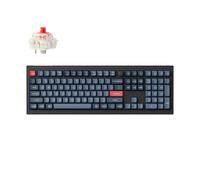 V6 max swappable rgb backlight red switch iso layout italian - black -
