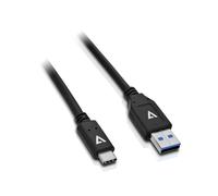 V7 V7U2C-1M-BLK-1E cable USB USB A USB C Negro