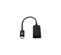 V7 Adaptador USB-C (m) a HDMI® (h) color negro fino - Adaptadores de cable de vídeo (USB C, HDMI tipo A (Estándar), Hembra, Macho, 3840 x 2160, 60 Hz)