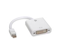 V7 - Adattatore video bianco da Mini DisplayPort maschio a DVI-D maschio