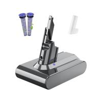 V7 Batería de repuesto para aspiradora Dyson V7 SV11 229687 225403 con 2 filtros