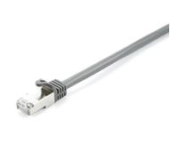 V7 - Cable gris Cat6 blindado (STP) con conector RJ45 macho a RJ45 macho 5m 16.4ft