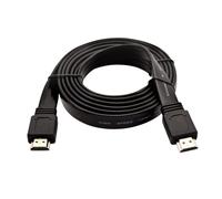 V7 - Cable negro de vídeo con conector HDMI macho a HDMI macho 2m 6.6ft