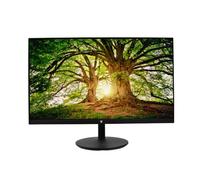 V7 Monitor PC 23,8 Pulgadas LED Full HD, Panel IPS, 100 Hz, 5 ms, Soporte ergonómico Ajustable en Altura, HDMI, DisplayPort, VGA, Altavoces, certificación TCO, VESA 100 x 100, Color Negro