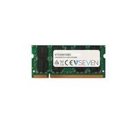 V7 RAM Módulo 1GB DDR2 Sdram 667 MHZ DDR2-667/PC2-5300 sin Búfer CL5 200-pin