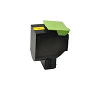 V7 Tóner para impresoras Lexmark seleccionadas - Sustitución del número de pieza del cartucho OEM80C2HY0 - Tóner para impresoras láser (3000 páginas, Amarillo, 1 pieza(s))