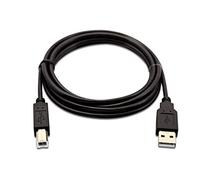 V7 USB-A (macho) a USB-B (macho) de 2 m - Color negro - Cable USB (2 m, USB A, USB B, 1.0, 480 Mbit/s, Negro)