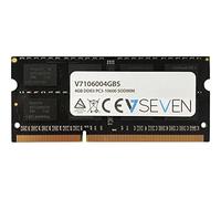 V7 4GB DDR3 PC3-10600 - 1333mhz SO DIMM Notebook módulo de memoria - V7106004GBS