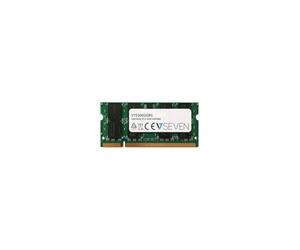 V7 V753002GBS V7 2GB DDR2 PC2-5300 667Mhz SO DIMM Notebook módulo de memoria - V753002GBS, Verde