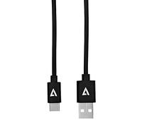 V7 V7U2AC-2M-BLK-1E USB2.0A a USB-C Cable 2m Negro