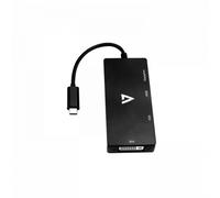 V7 - V7UC-DPHDVGADVI-BLK Adaptador gráfico USB 3840 x 2160 Pixeles Negro