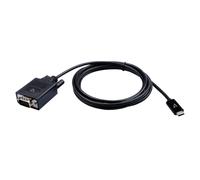 V7 - V7UCVGA-2M adaptador de cable de vídeo VGA (D-Sub) USB Tipo C Negro