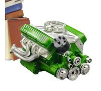 V8 Engine Model, Mechanical Display Piece for Learning and Decoration, Realistic Toy, Educational Stem Toy Gift, for Son, Teens, Class, Family, Friends, Youth, Daughter