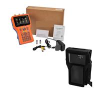 V8 Finder Pro Buscador de señal satélite Medidor DVB-S2/T2/C Combo HD Digital Satfinder H.265 HEVC MPEG-4 Señal terrestre, Rastreador de satélites(V8 Finder Pro N Bag)