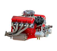 V8 Modelo de motor, Metal V8 Motor Decoración - Juguetes Originales Juguetes Educativos Ideas de Regalo para Hijos Adolescentes Hombres Familia Amigos Adolescentes Niñas e Hijas