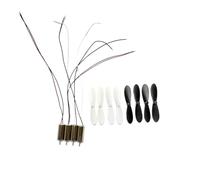 V8 RC Drone Quadcopter Motors Motores 4D-V8 Hélice Compatible con RC Drone(Burgundy)
