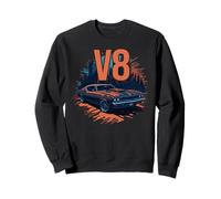 V8 Vintage American Muscle Car Cilindrada V8 Sudadera