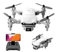 V9 Fold Drone, Avión De Control Remoto Con Cámara 1080P 4K, Modo De Sensor De Gravedad, 3D Voltea, Control De App, Vuelo De Trayectoria, RC Quadcopter Drones-No Aerial photography||2 PCS Battery