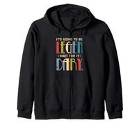 Va a ser Legen Espera por It Dary Legendary Play Word Sudadera con Capucha