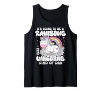 Va a ser un Unicornio Genial del día del Arco Iris y Unicornios Camiseta sin Mangas