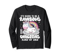 Va a ser un Unicornio Genial del día del Arco Iris y Unicornios Manga Larga