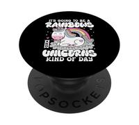 Va a ser un Unicornio Genial del día del Arco Iris y Unicornios PopSockets PopGrip Adhesivo