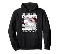 Va a ser un Unicornio Genial del día del Arco Iris y Unicornios Sudadera con Capucha