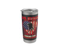 Va Nurse Americas Heros Merica Bandera de Estados Unidos Patriot Veterans Day Vaso térmico de acero inoxidable de doble pared