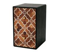 vA5cM7rK mesita de Noche del Dormitorio Mesita de Noche con Dos cajones, Panel Bicolor, Mango Dorado pequeño for Almacenamiento en Dormitorio(Negro)