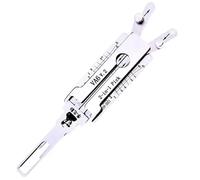 VA6 V.2 (4 elevadores) LiShi 2 en 1 ganzúa y decodificador, lector de llaves de coche, selección de bloqueo automático, herramientas profesionales de cerrajero